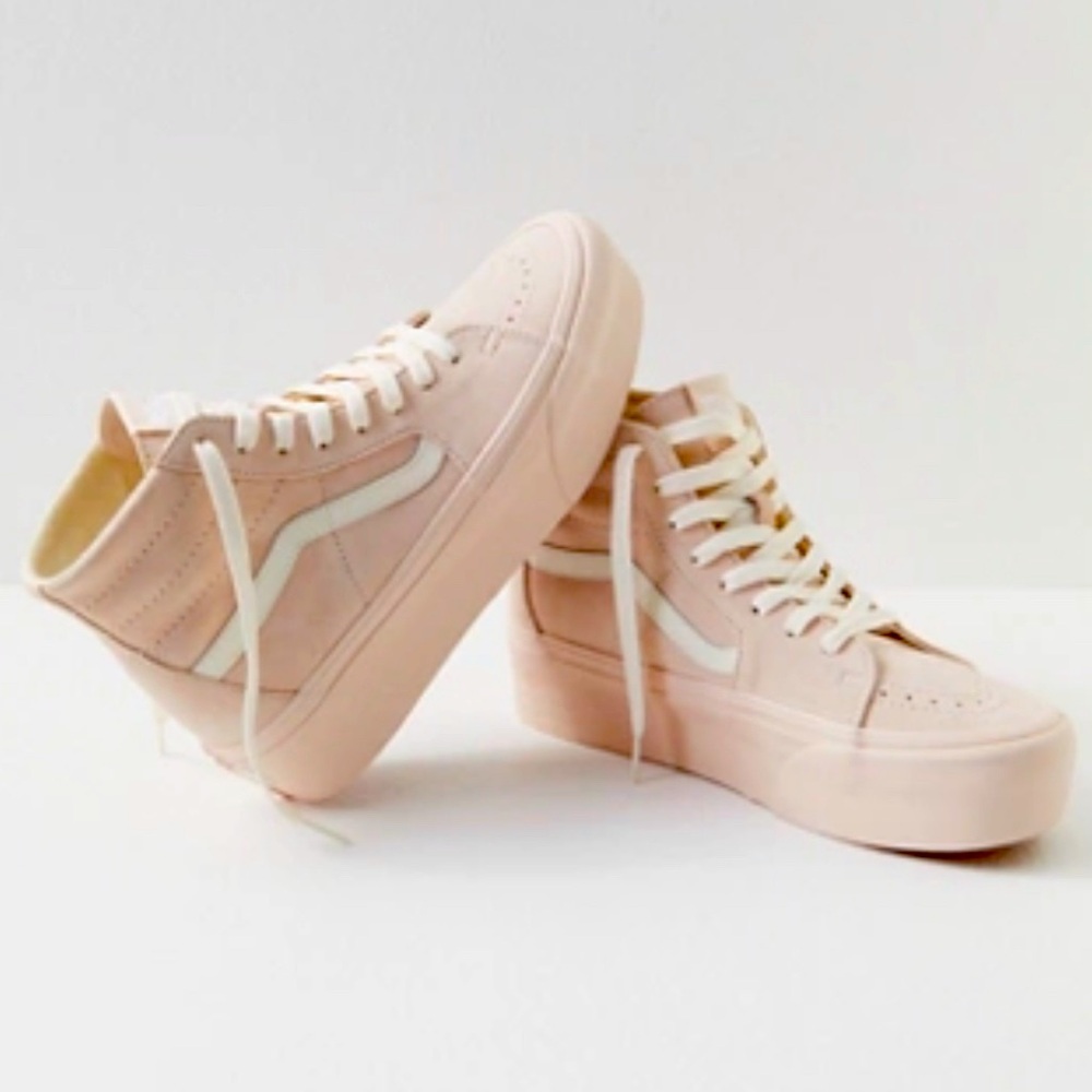 Pink Stackform / Platform High Tops